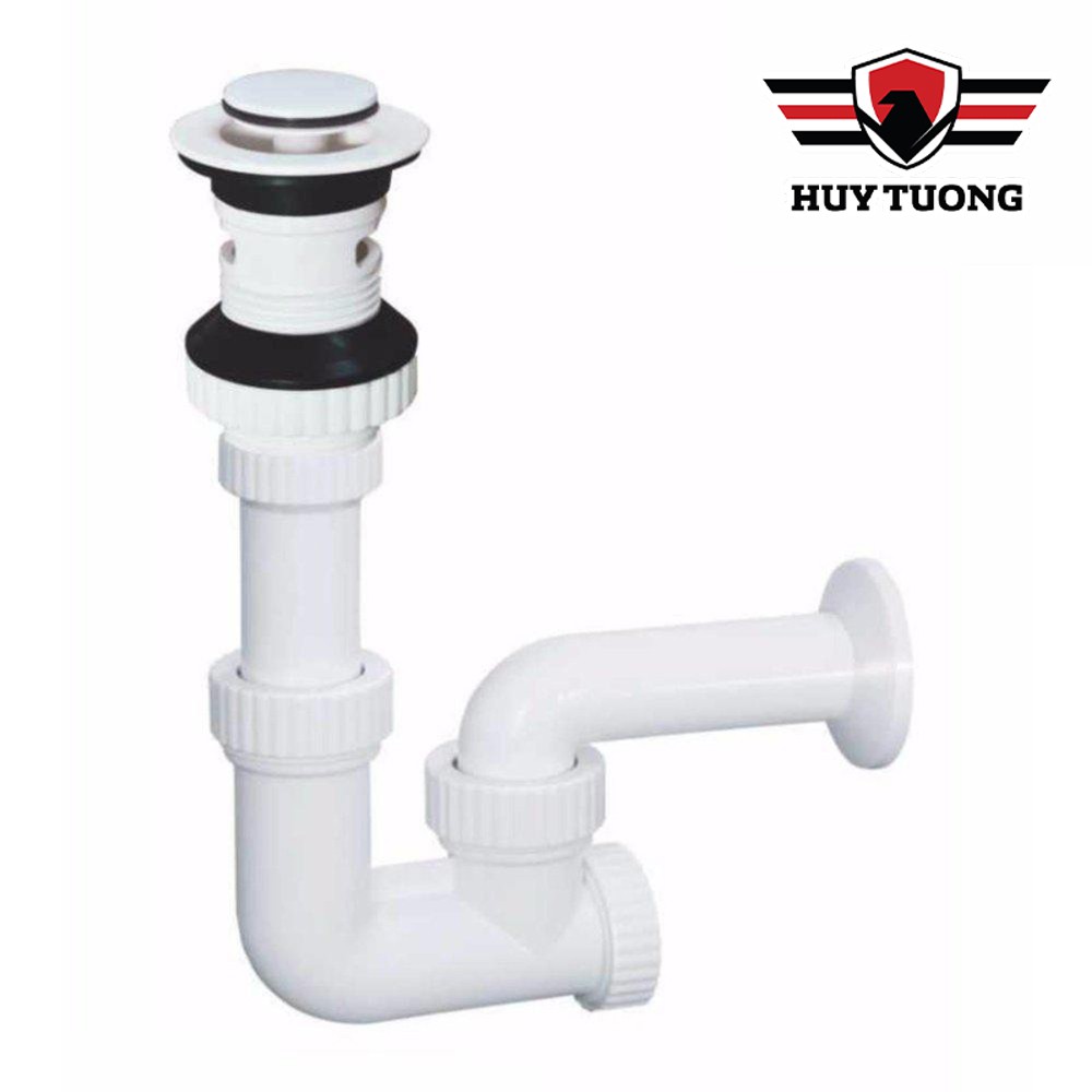 Bộ xả lavabo nhựa cao cấp Hùng Anh - Huy Tưởng