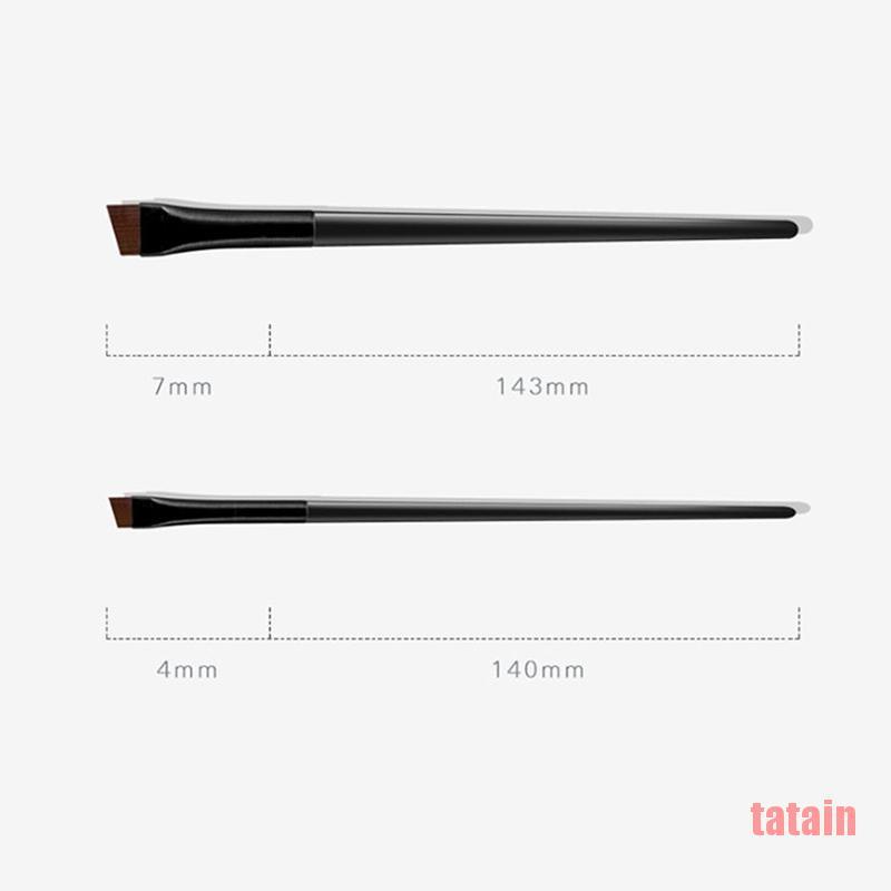 [Hàng mới về] Cọ trang điểm lông mày / kẻ mắt đầu nghiêng siêu mỏng tiện dụng