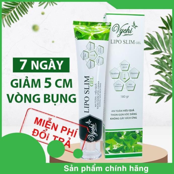 [CHÍNH HÃNG] Date mới - KEM TAN MỠ Lipo Slim  sau sinh chiết xuất 100% thiên nhiên lành tính và an toàn . .