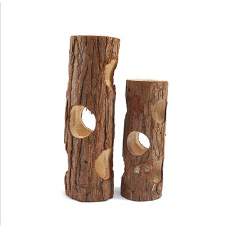 Ống chui gỗ 15 20cm dành cho chuột Hamster