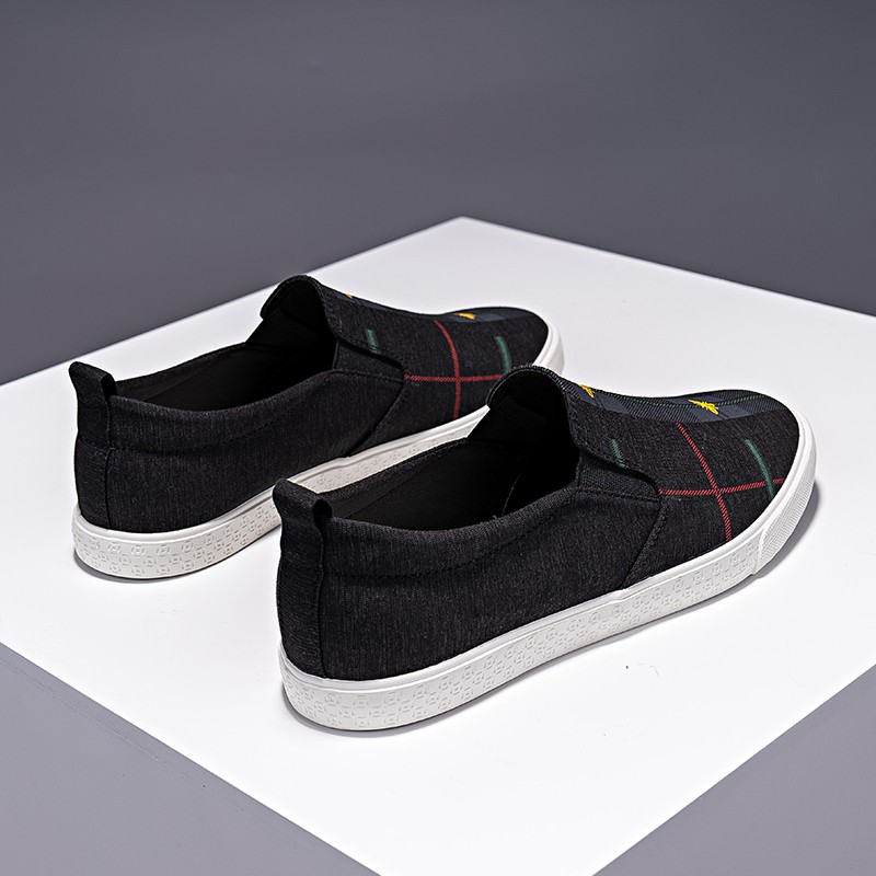 [XẢ KHO, LẺ SIZE] Giày lười nam - Slip on nam vải - Mã LY107 | BigBuy360 - bigbuy360.vn