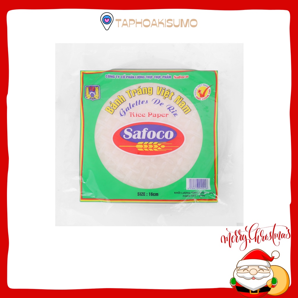 Bánh tráng SAFOCO size 16cm/22cm gói 200 gram/ 300 gram | BigBuy360 - bigbuy360.vn