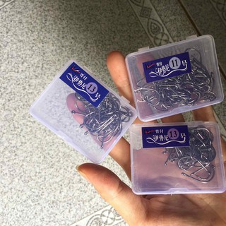 [1 hộp] lưỡi câu cá cực nhạy (Giá tốt nhất )