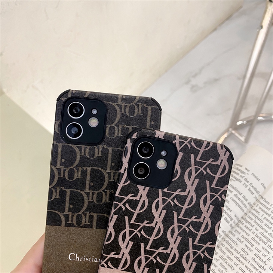 Ốp điện thoại mềm in hình thương hiệu thời trang Châu Âu cho For iPhone 13 12 11 Pro Max SE2020 Xr Xs X 7 8 Plus