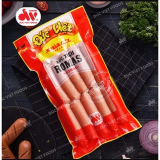 Xúc xích romas, Xúc Xích Đức Việt gói 500gr, Date mới.