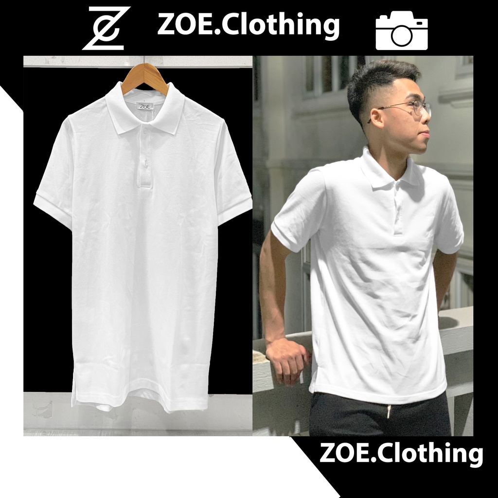 Áo polo nam, áo thun có cổ nam nữ unisex, ZOE.Clothing