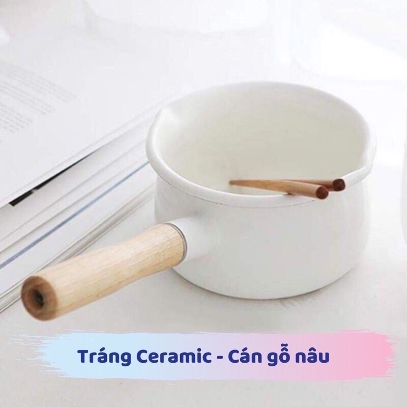 Nồi (quánh) sứ Modui Hàn Quốc quấy bột, cháo cho bé