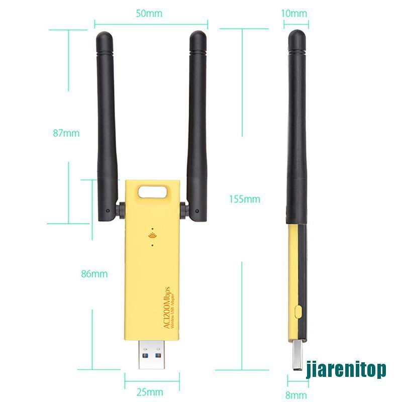 Ăng Ten Thu Sóng Wifi Băng Tần Kép Usb 3.0 1200mbps 2.4g + 5ghz 802.11ac | BigBuy360 - bigbuy360.vn