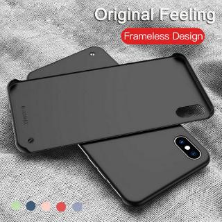 Ốp điện thoại siêu mỏng không viền cho iphone 6 6s plus 7 8 plus X XR XS Max
