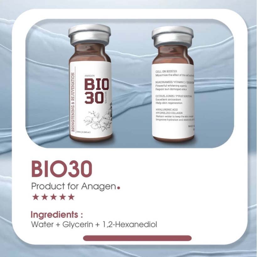 SERUM 𝐁𝐈𝐎𝟑𝟎 - 𝐁𝐈𝐎 𝐀𝐍𝐀𝐆𝐄𝐍 - 𝘕𝘨𝘢̆𝘯 𝘯𝘨𝘶̛̀𝘢 𝘴𝘶̛̣ 𝘭𝘢̃𝘰 𝘩𝘰́𝘢 𝘤𝘶̉𝘢 𝘥𝘢