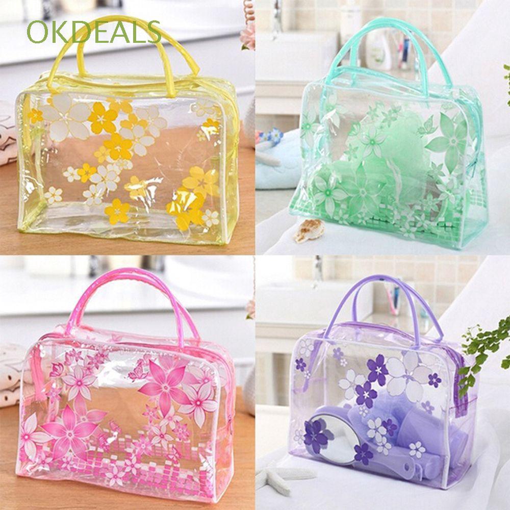 Túi đựng mỹ phẩm bằng nhựa PVC không thấm nước dễ thương