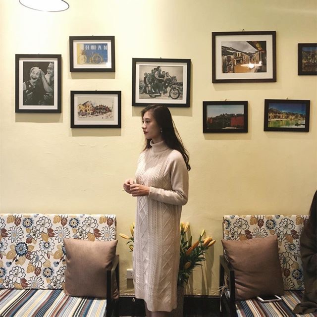 Váy len vặn thừng