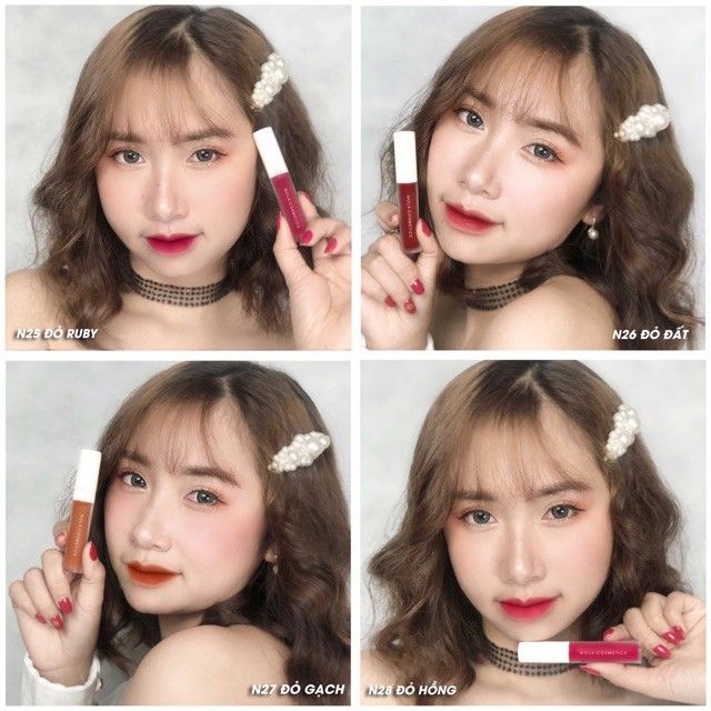 Son Kem Lỳ ❣️KHÁNG NƯỚC ❣Mềm Môi 5ml