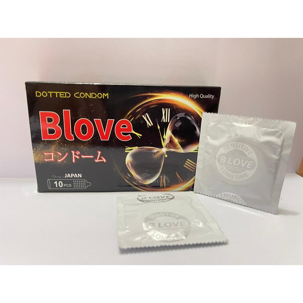 Bao cao su Blove, có gai siêu mỏng, kéo dài thời gian quan hệ - Hộp 10 bao