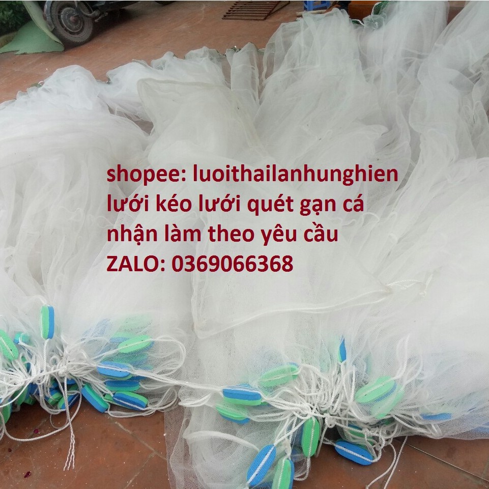 Lưới keo cá, Lưới quét vét cá, cao 3m dài 60m lưới cước thái lan  thông số lưới cước  chá thái lan dây dặn bên bỉ