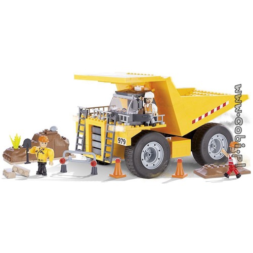 Bộ Xếp Hình Xe Ben Công Nghiệp COBI - 1665 Not Lego