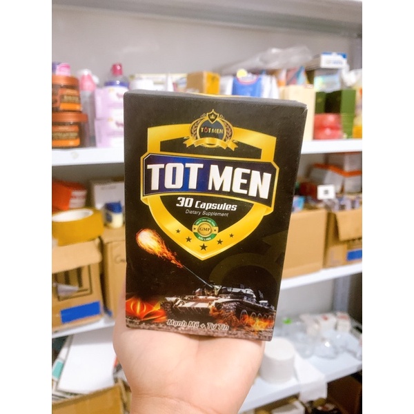 Tot Men - Viên uống bổ thận tráng dương sinh tinh, tăng cường chức năng sinh lý, tăng cường sức khỏe