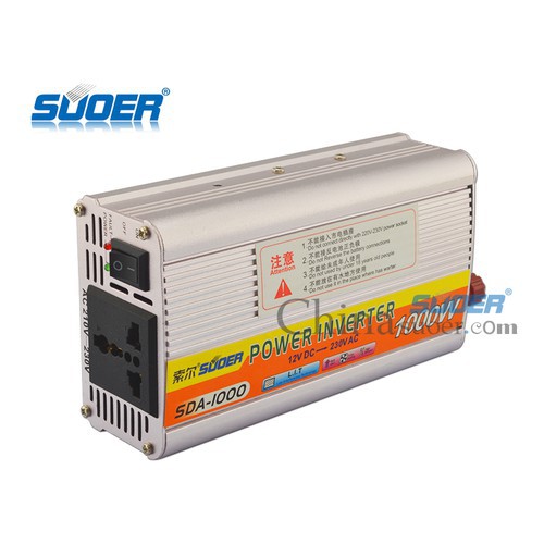 [Mã 44ELSALE2 giảm 7% đơn 300K] Bộ đổi điện 1000w 12v sang 220v - SDA-1000A