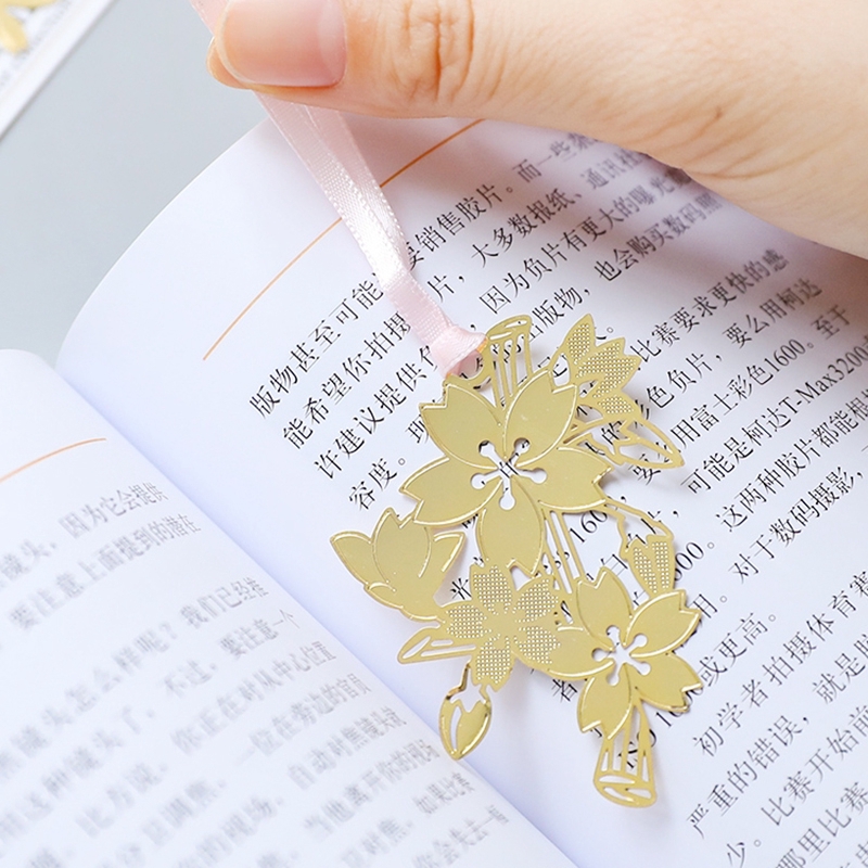 Thẻ đánh dấu sách mini bằng đồng thau