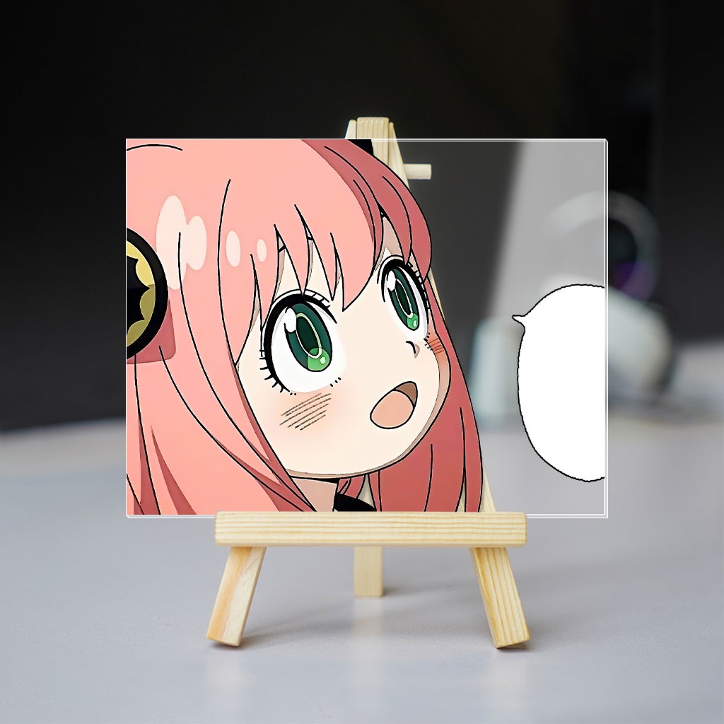 Tranh kính Anya Forger anime manga Spy X Family