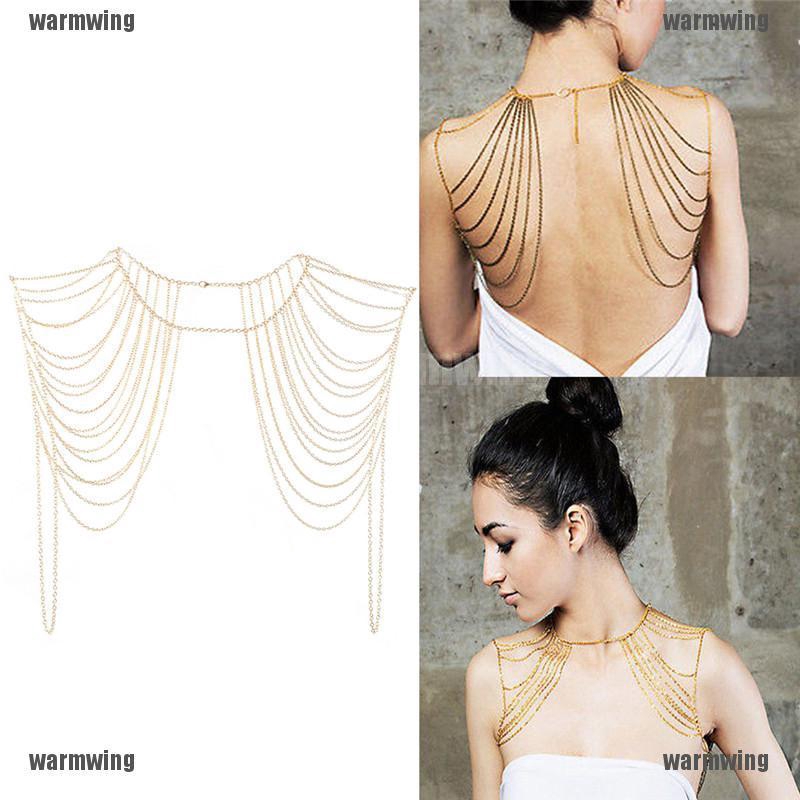 Dây Chuyền Bodychain Dạng Tua Rua Thời Trang Cho Nữ