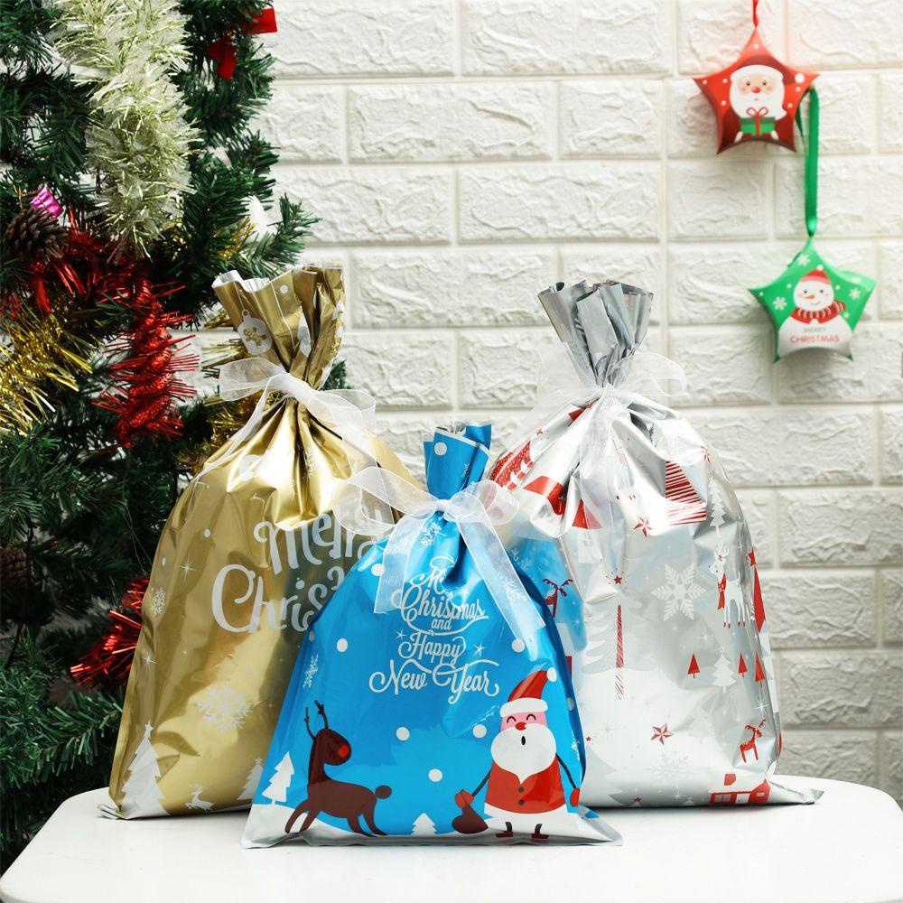 Bộ 30 Túi Đựng Kẹo Họa Tiết Giáng Sinh