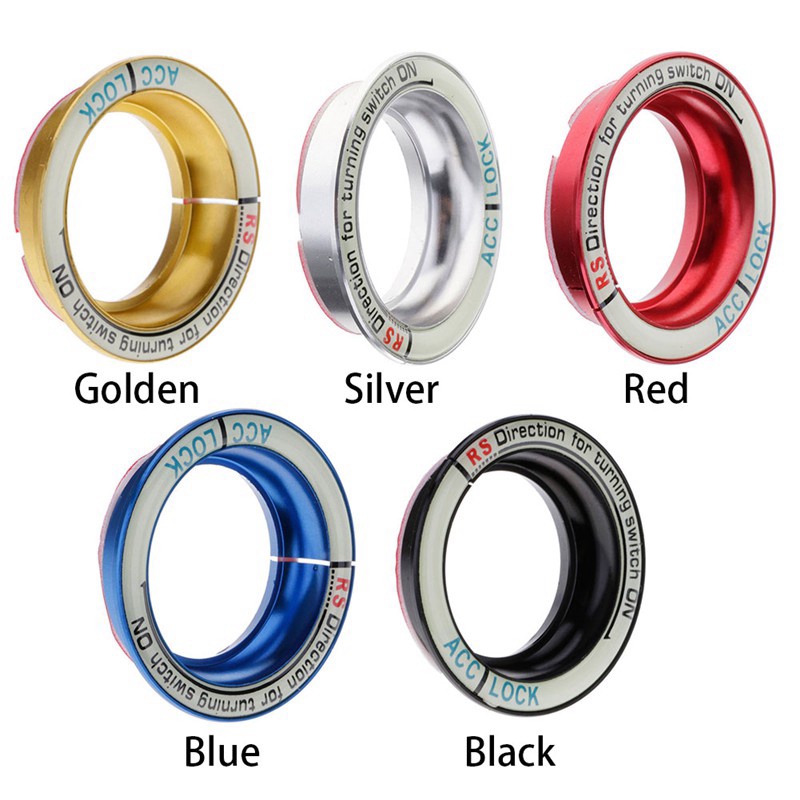 Gs Đèn LED 5 Bóng Gắn Ổ Khóa Xe Hơi Trang Trí
