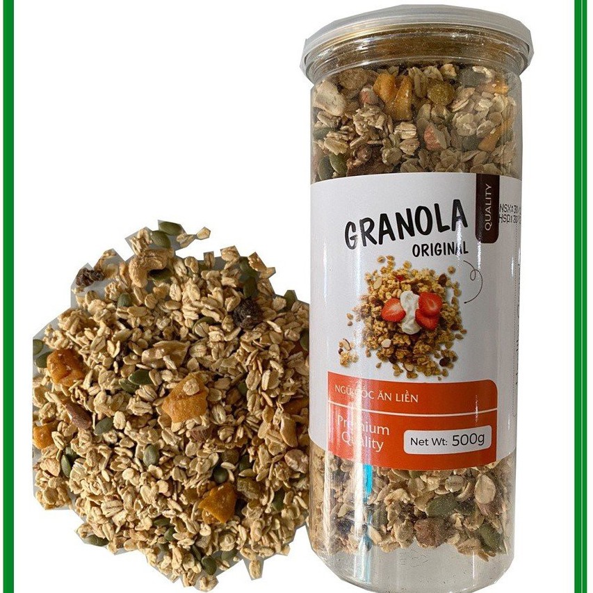 Ngũ cốc granola hủ 500g thương hiệu Mfood