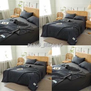 Bộ chăn ga gối Chần Bông Cotton TC Duno_Bedding ❤️ FREESHIP ❤️ Kẻ sọc đủ size giường nệm