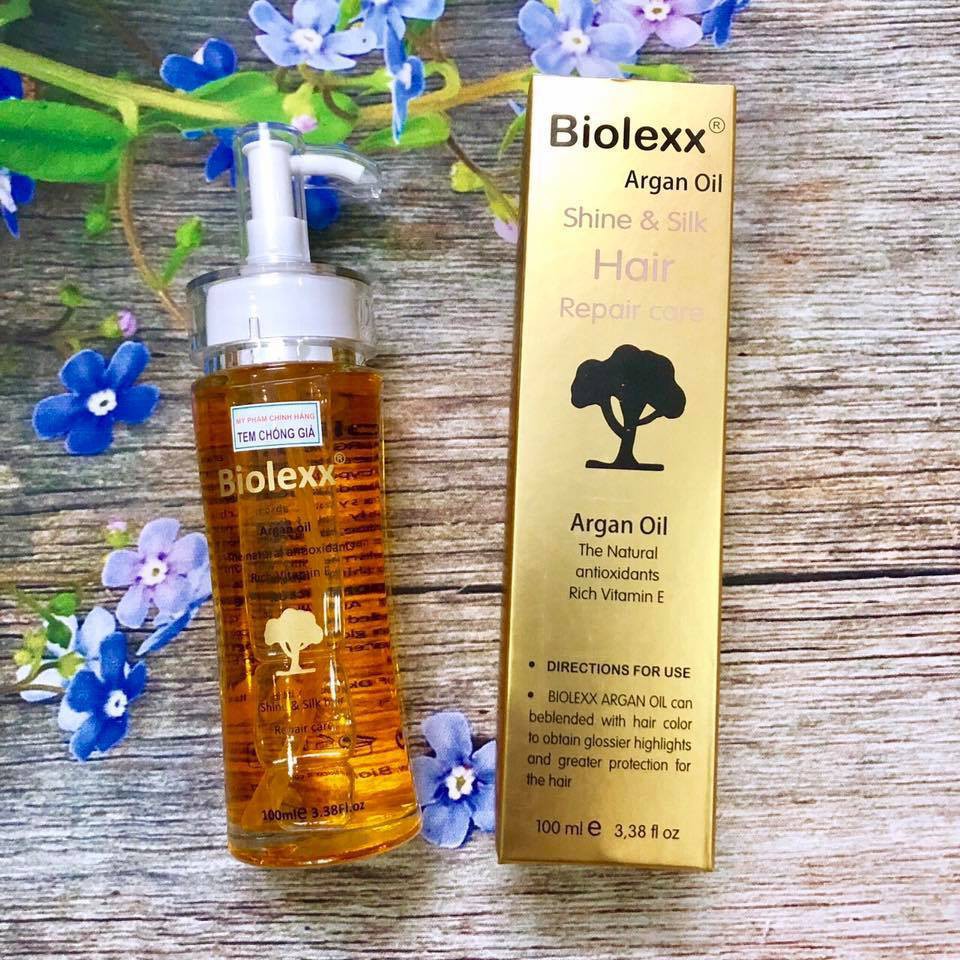 Tinh dầu dưỡng tóc cao cấp Biolexx Argan Oil 100ml (Italia)