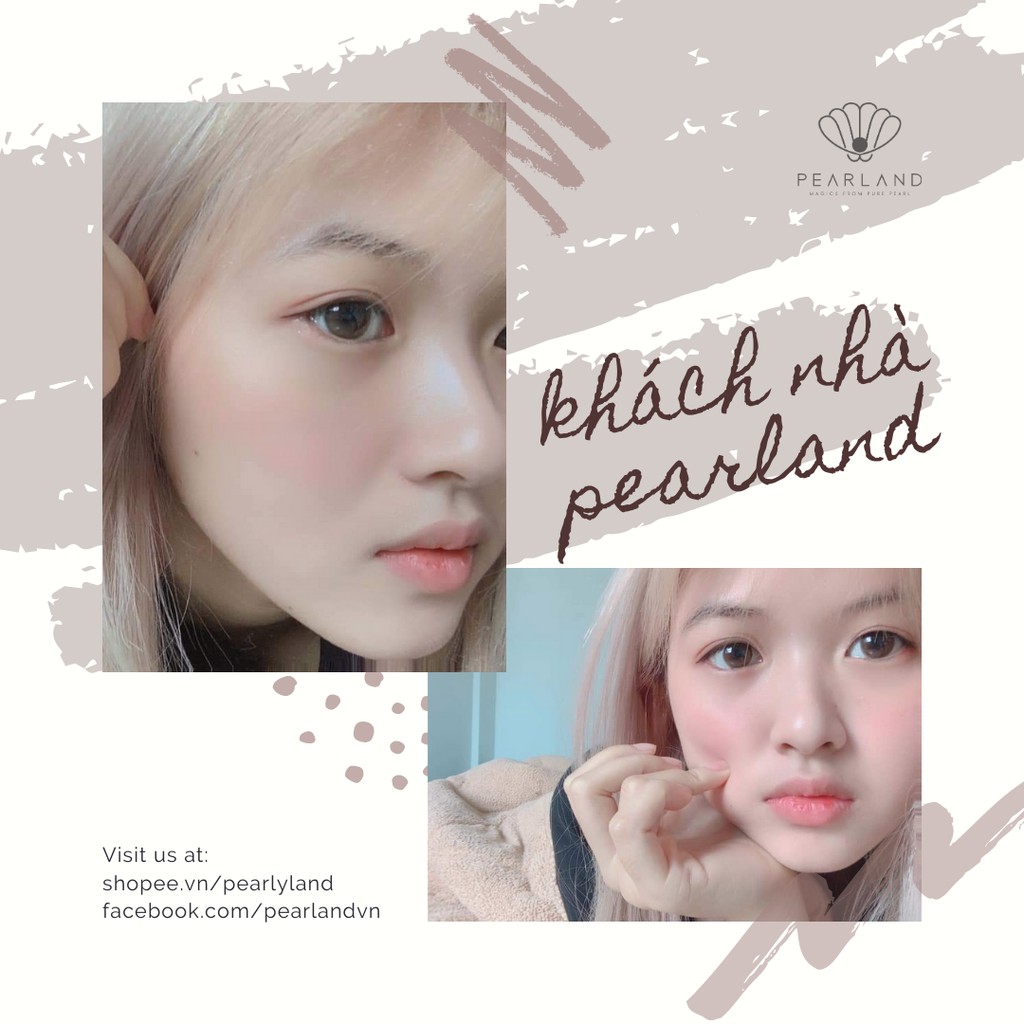 [ko cần tẩy trang] Phấn phủ Bột ngọc trai Nano PearLand Vietnam | BigBuy360 - bigbuy360.vn