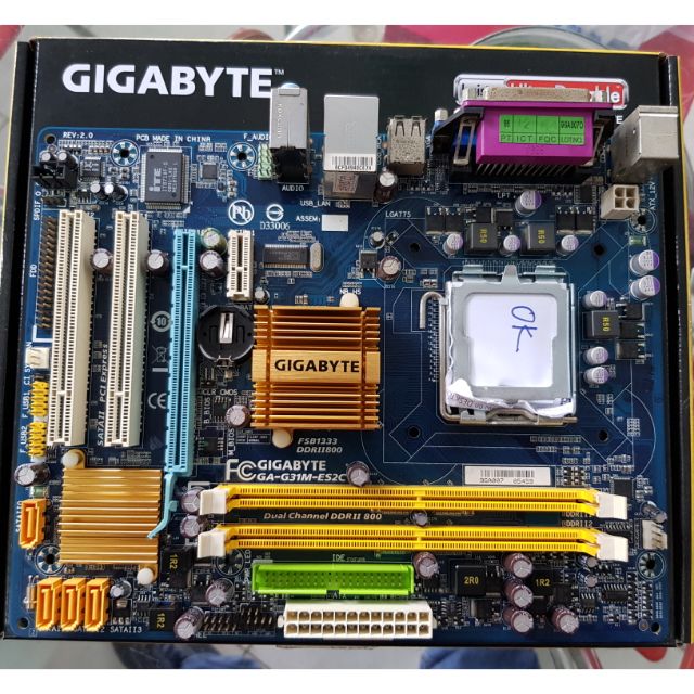 Mainboard Gigabyte G31MES2C (rev. 2.0) Shopee Việt Nam