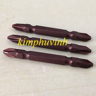 2 CÁI - 65MM MŨI VÍT BAKE 2 ĐẦU - VÍT BAKE