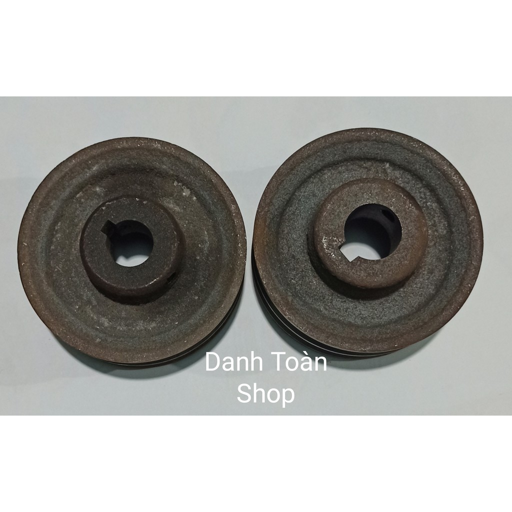 BULY GAN 10CM , 100MM BẢNG A B 2 RẢNH ĐỦ SIZE  PULY KÉO TẢI
