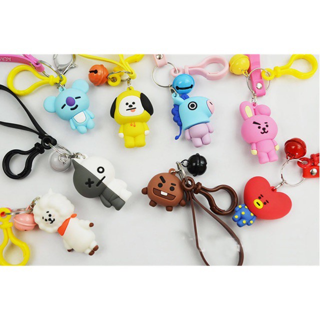Móc khóa chuông BT21