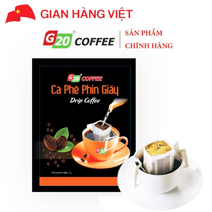 Cà Phê Phin Túi Lọc - G20 COFFEE (Gói)