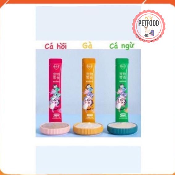 Súp thưởng cho mèo- Bổ sung dinh dưỡng Pett - 03 vị que 15g