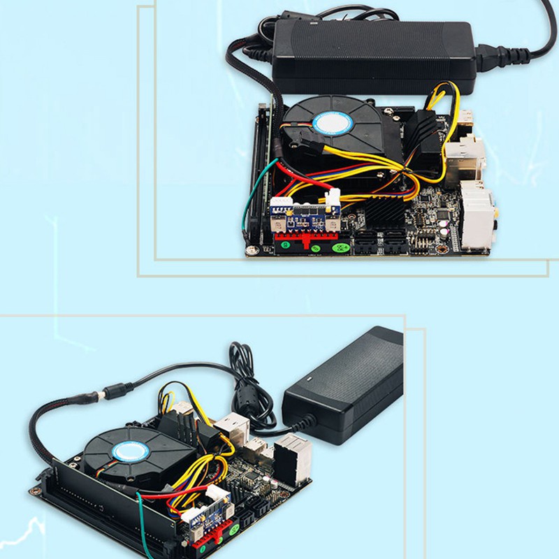 Dc Nguồn Cấp Điện Mini Itx Dc-Atx Cho Máy Tính