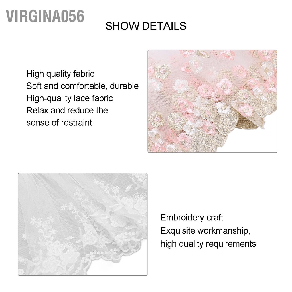 Có thể bán buôn Thú cưng Áo choàng ren Mèo Con chó Váy cưới kỳ nghỉ cho Tiệc Sinh nhật Halloween Virgina056 Hàng giao ngay