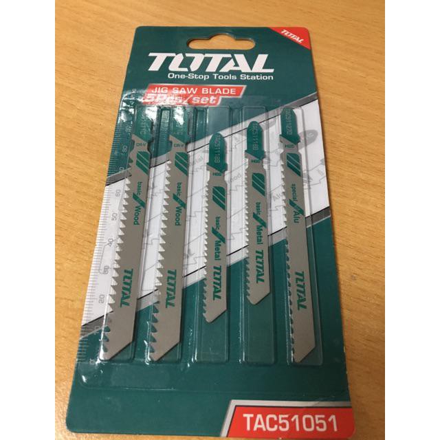 Total - TAC51051 Bộ Lưỡi Cưa Lọng 5 Chi Tiết