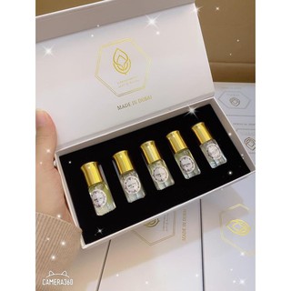 Sét mini Siêu thơm lâu- Tinh dầu nước hoa Dubai dạng lăn 3ml cao cấp