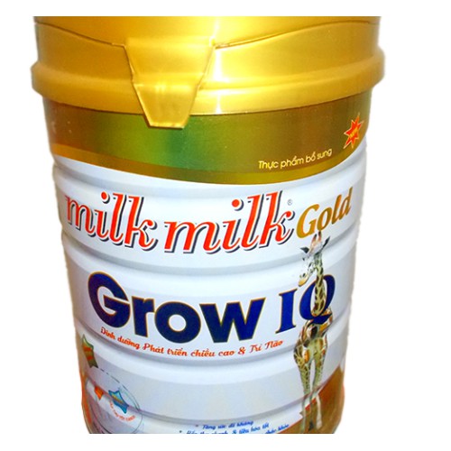 Sữa Milkmilkgold Grow IQ phát triển chiều cao và trí não loại 900gr