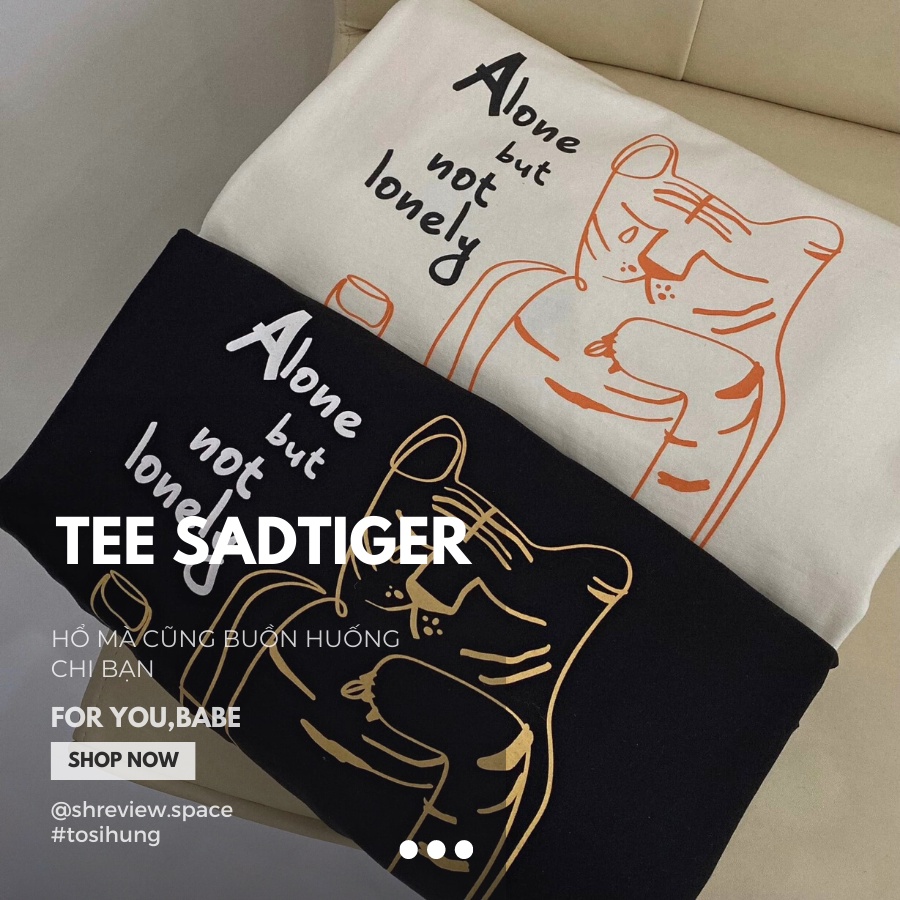 Áo thun 𝗧𝗘𝗘 𝗦𝗔𝗗𝗧𝗜𝗚𝗘𝗥 ®️ - 𝑯𝒂̀𝒏𝒈 𝒄𝒉𝒊́𝒏𝒉 𝒉𝒂̃𝒏𝒈