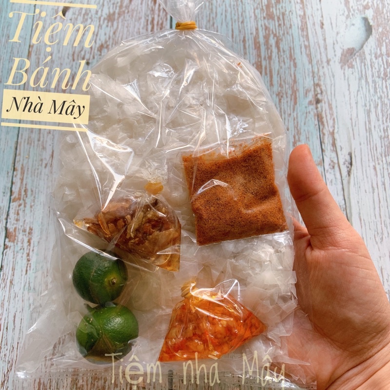 Bánh Tráng Dẻo Sợi Sate Tắc Muối Nhuyễn Tôm