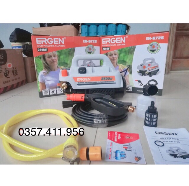 Máy rửa xe ergen 6728