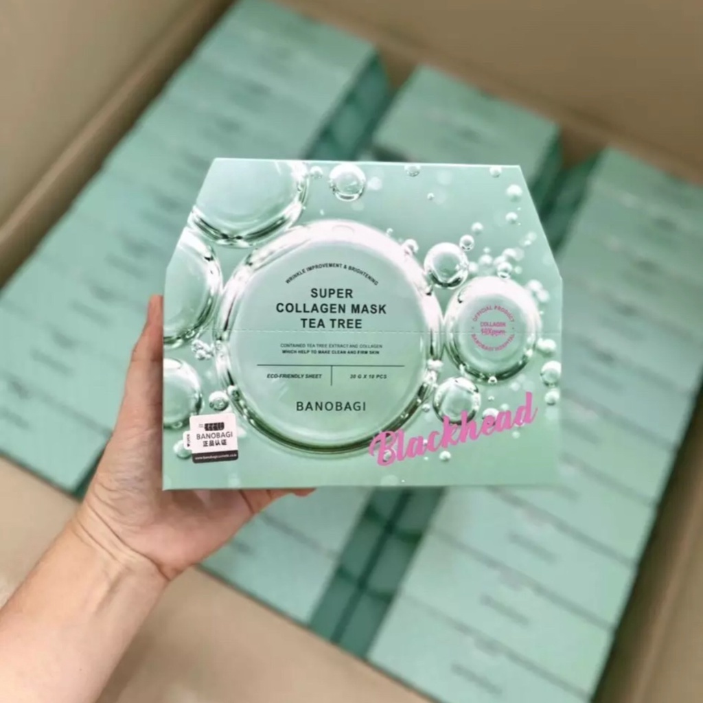 MẶT NẠ BANOBAGI SUPER COLLAGEN MASK NHẬP KHẨU HÀN QUỐC (MẪU MỚI) 2021