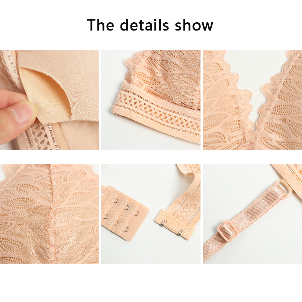 Áo Lót Thể Thao Có Đệm Nâng Ngực Phối Ren Nhiều Màu Sắc Thời Trang Quyến Rũ Cho Nữ