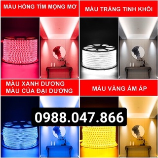 Đèn Led dây đôi 2835 siêu sáng 2 hàng ( Đơn giá / 1 mét )