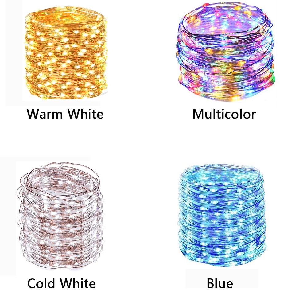 Dây đèn LED OSIDEN bằng đồng chống thấm nước hoạt động pin dành cho trang trí tiệc tùng