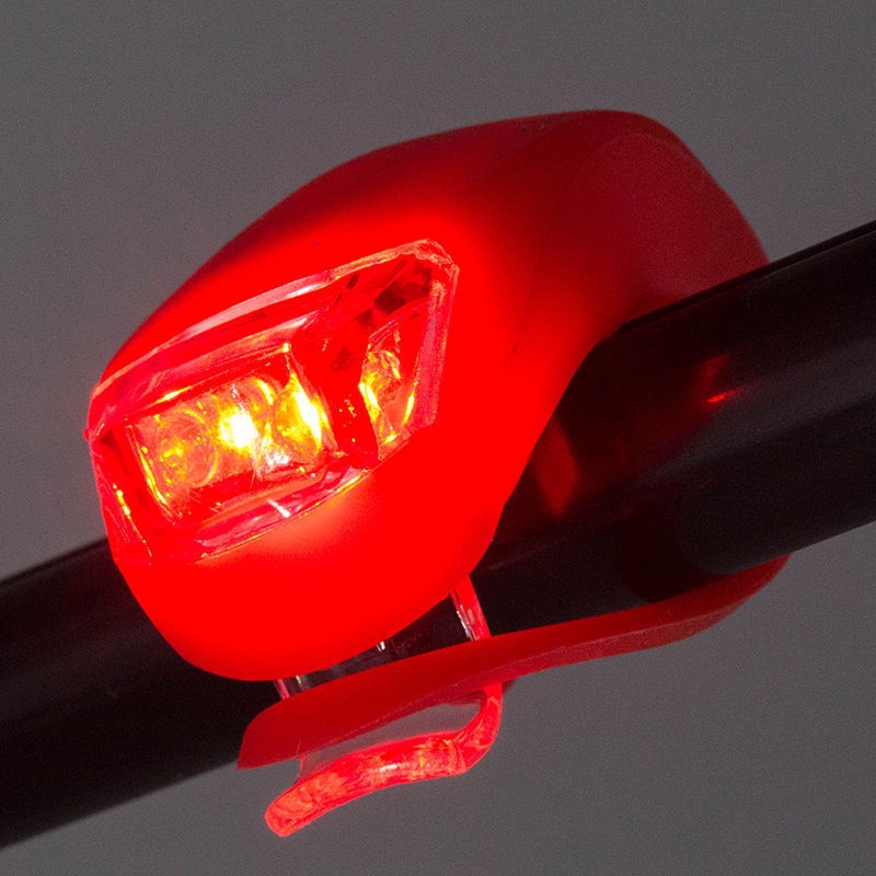 Bộ 2 Đèn LED Silicone An Toàn Cho Xe Đạp